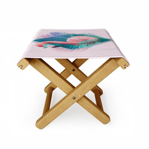 Robert Farkas The Flamingo from Vegas Folding Stool