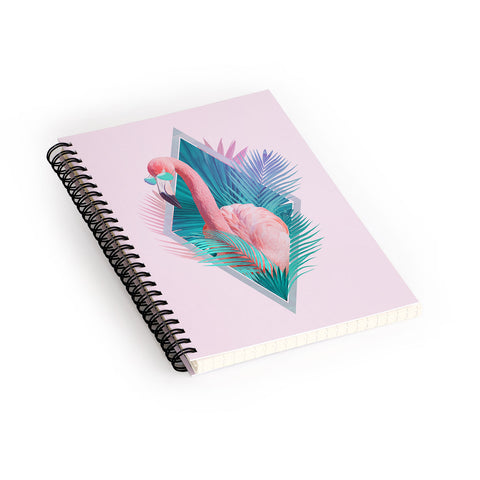 Robert Farkas The Flamingo from Vegas Spiral Notebook