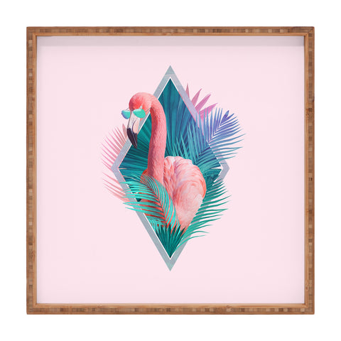 Robert Farkas The Flamingo from Vegas Square Tray