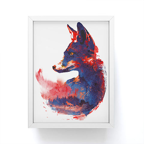 Robert Farkas The future is bright Framed Mini Art Print