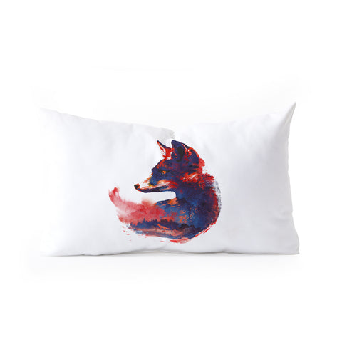 Robert Farkas The future is bright Oblong Throw Pillow