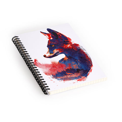 Robert Farkas The future is bright Spiral Notebook