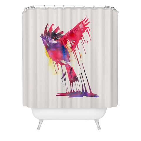 Robert Farkas The great emerge Shower Curtain