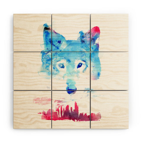 Robert Farkas The Guardian Wood Wall Mural