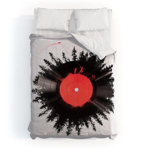 Robert Farkas The Vinyl of my life Comforter