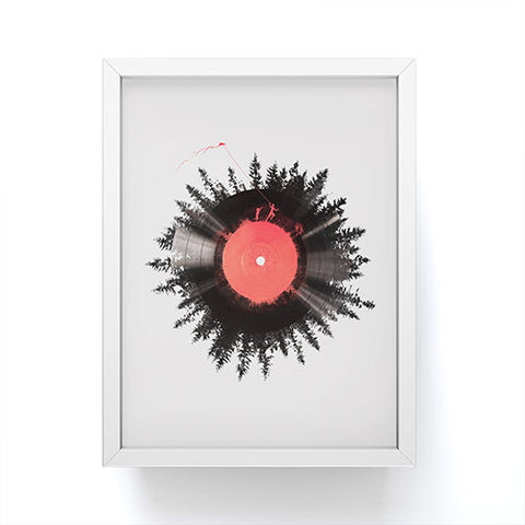Robert Farkas The Vinyl of my life Framed Mini Art Print