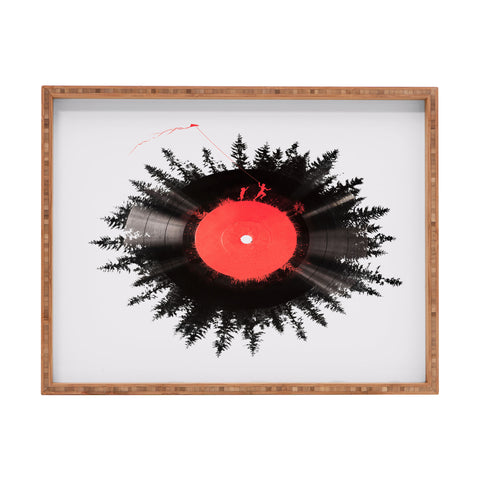 Robert Farkas The Vinyl of my life Rectangular Tray