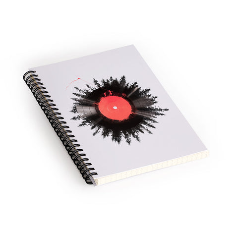 Robert Farkas The Vinyl of my life Spiral Notebook