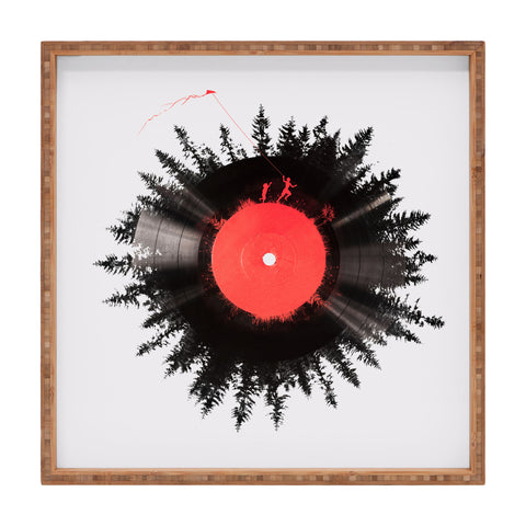 Robert Farkas The Vinyl of my life Square Tray