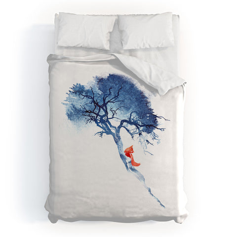 Robert Farkas There is no way back Duvet Cover