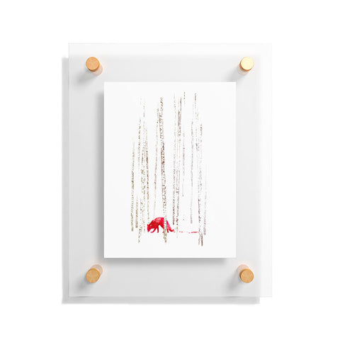 Robert Farkas There is nowhere to run Floating Acrylic Print