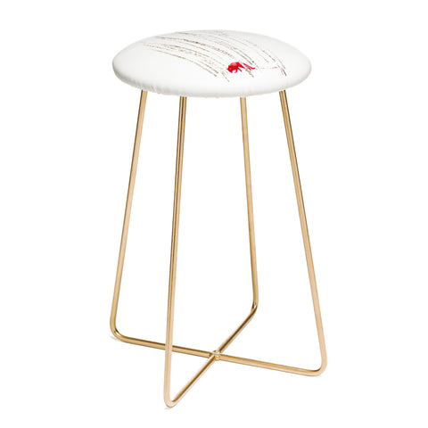 Robert Farkas There is nowhere to run Counter Stool