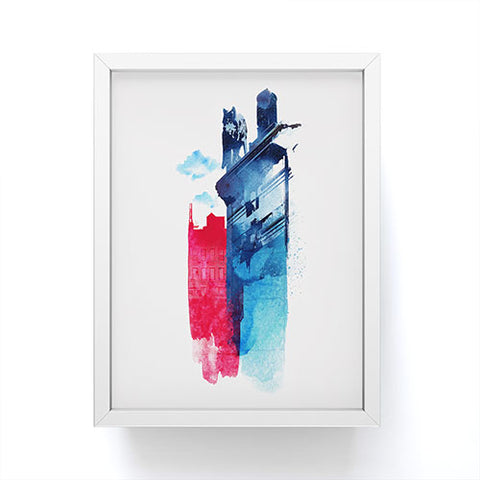 Robert Farkas This Is My Town Framed Mini Art Print
