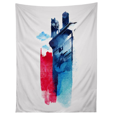 Robert Farkas This Is My Town Tapestry