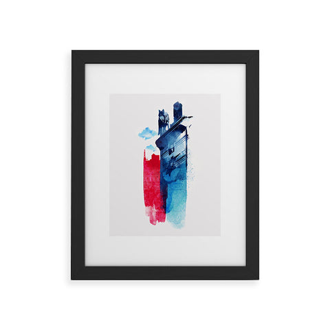 Robert Farkas This Is My Town Framed Art Print