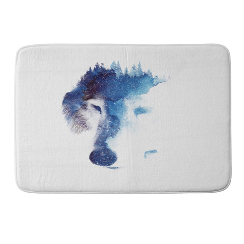 Robert Farkas Through many storms Memory Foam Bath Mat
