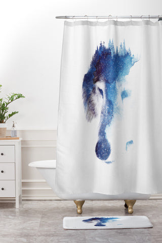 Robert Farkas Through many storms Shower Curtain And Mat