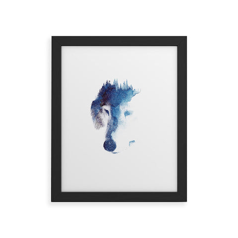 Robert Farkas Through many storms Framed Art Print