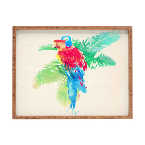 Robert Farkas Tropical Party Rectangular Tray