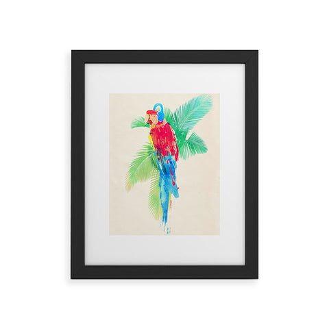 Robert Farkas Tropical Party Framed Art Print