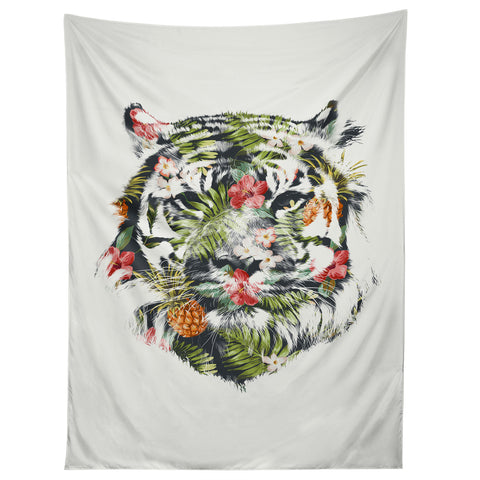 Robert Farkas Tropical tiger Tapestry