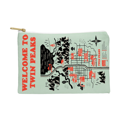 Robert Farkas Twin Peaks Map Pouch