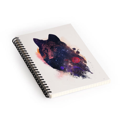 Robert Farkas Universal wolf Spiral Notebook