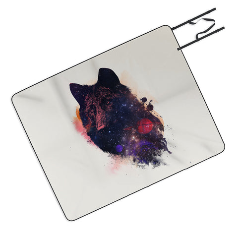 Robert Farkas Universal wolf Picnic Blanket