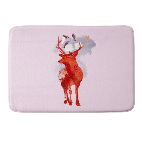 Robert Farkas Useless Deer Memory Foam Bath Mat