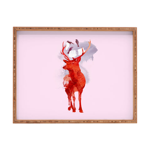 Robert Farkas Useless Deer Rectangular Tray