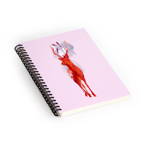 Robert Farkas Useless Deer Spiral Notebook