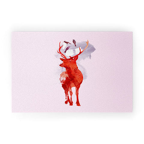 Robert Farkas Useless Deer Welcome Mat