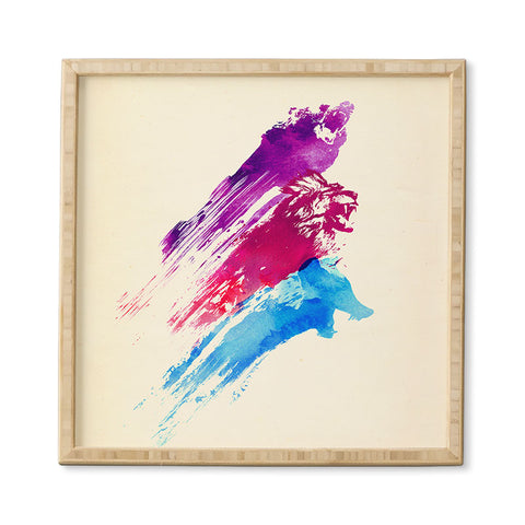 Robert Farkas Wild Colours Framed Wall Art