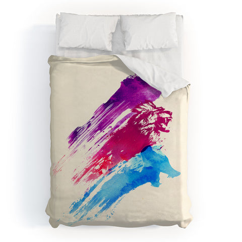 Robert Farkas Wild Colours Duvet Cover