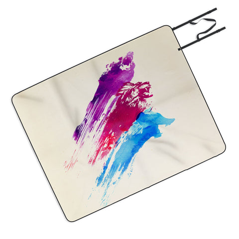 Robert Farkas Wild Colours Picnic Blanket