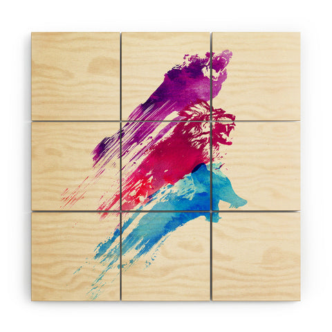 Robert Farkas Wild Colours Wood Wall Mural