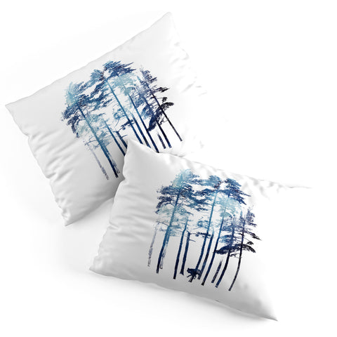 Robert Farkas Winter wolf Pillow Shams