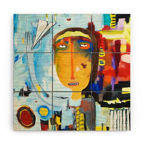 Robin Faye Gates 3rd Period Science Wood Wall Mural