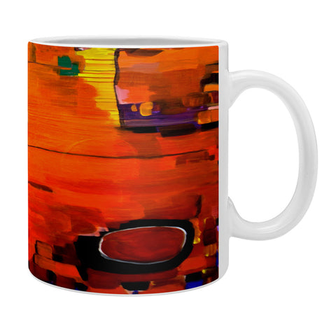 Robin Faye Gates Abstract Orange 1 Coffee Mug