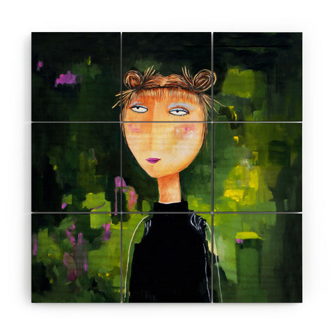 Robin Faye Gates Aleta Wood Wall Mural