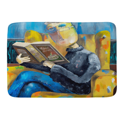 Robin Faye Gates At The End Of The Fork Memory Foam Bath Mat