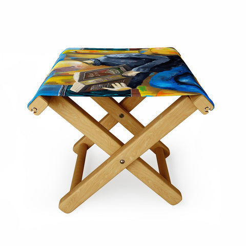 Robin Faye Gates At The End Of The Fork Folding Stool