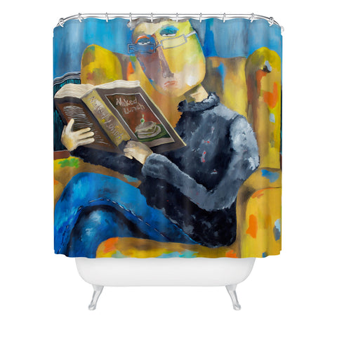 Robin Faye Gates At The End Of The Fork Shower Curtain