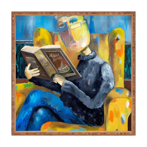 Robin Faye Gates At The End Of The Fork Square Tray