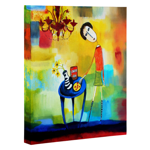 Robin Faye Gates Cheeze It Thank You Art Canvas