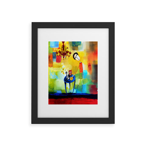 Robin Faye Gates Cheeze It Thank You Framed Art Print