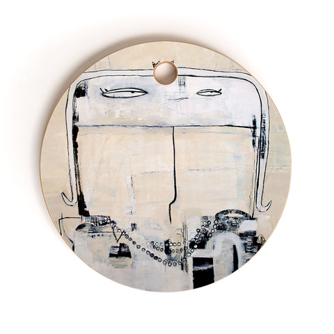 Robin Faye Gates Clara Cutting Board Round