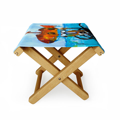 Robin Faye Gates Day 12 All Clear Folding Stool