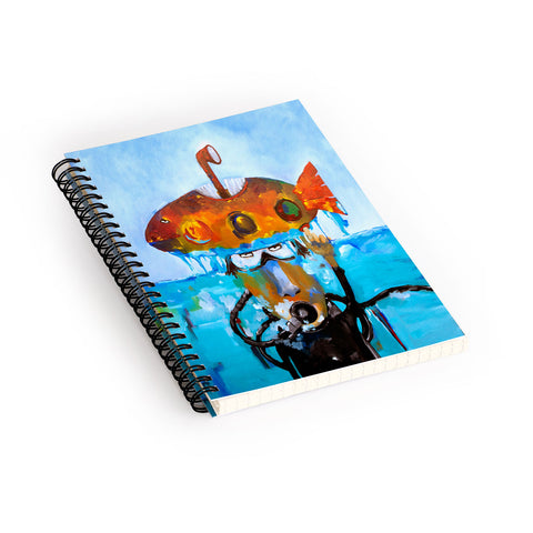 Robin Faye Gates Day 12 All Clear Spiral Notebook