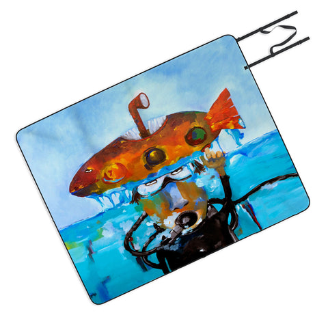 Robin Faye Gates Day 12 All Clear Picnic Blanket